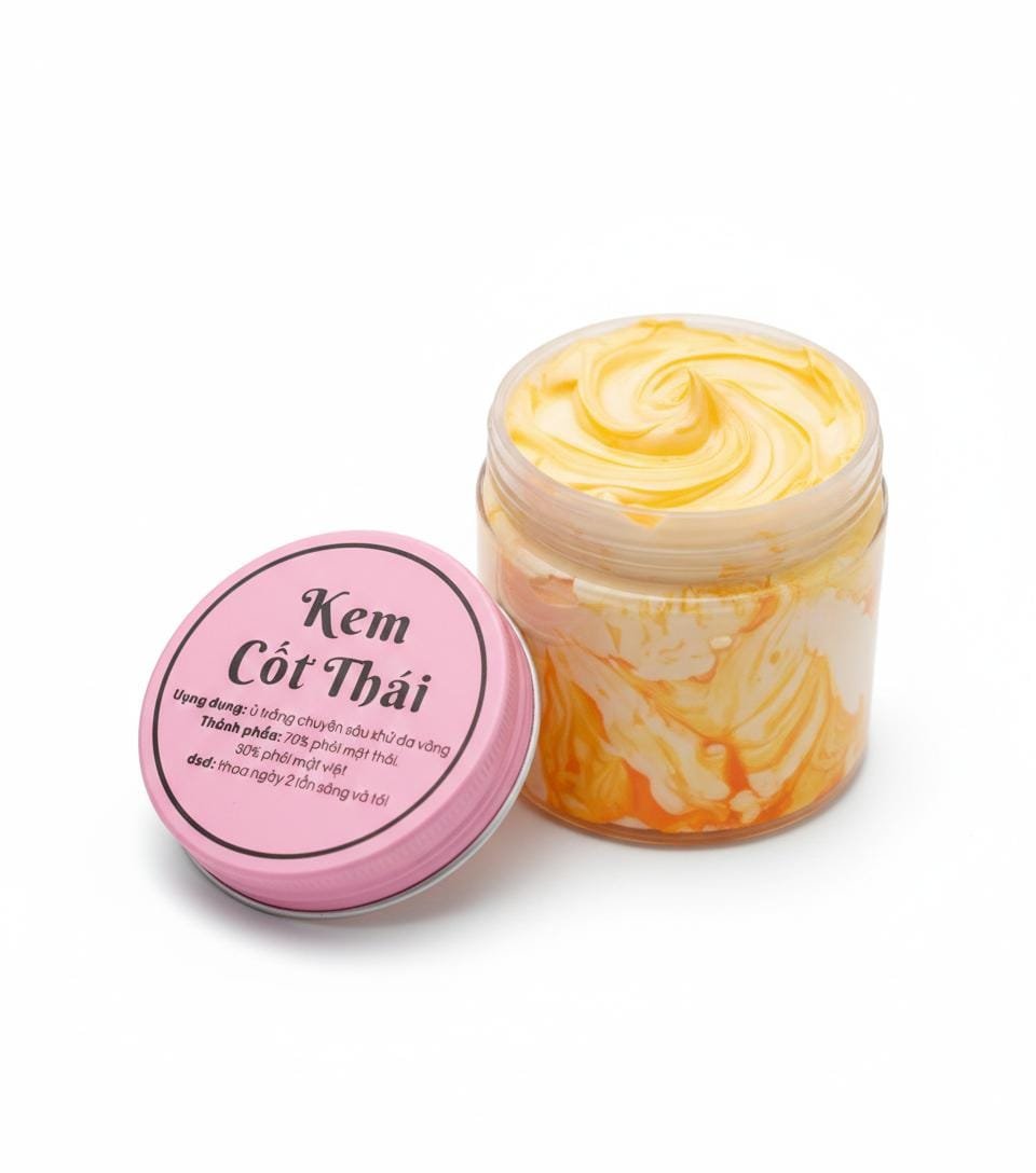 Kem Cot Thai White Body Cream - 250 gm