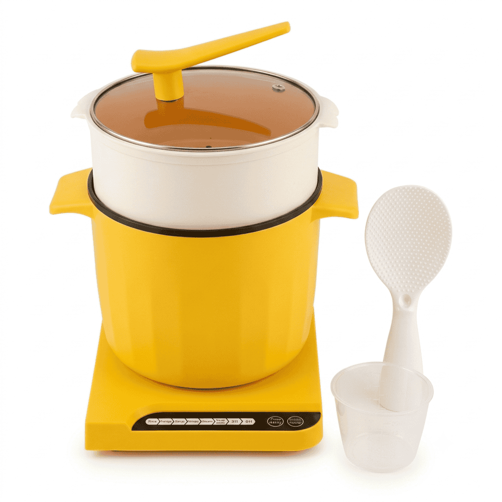 Mini Multicooker Non stick Coated 1.5L