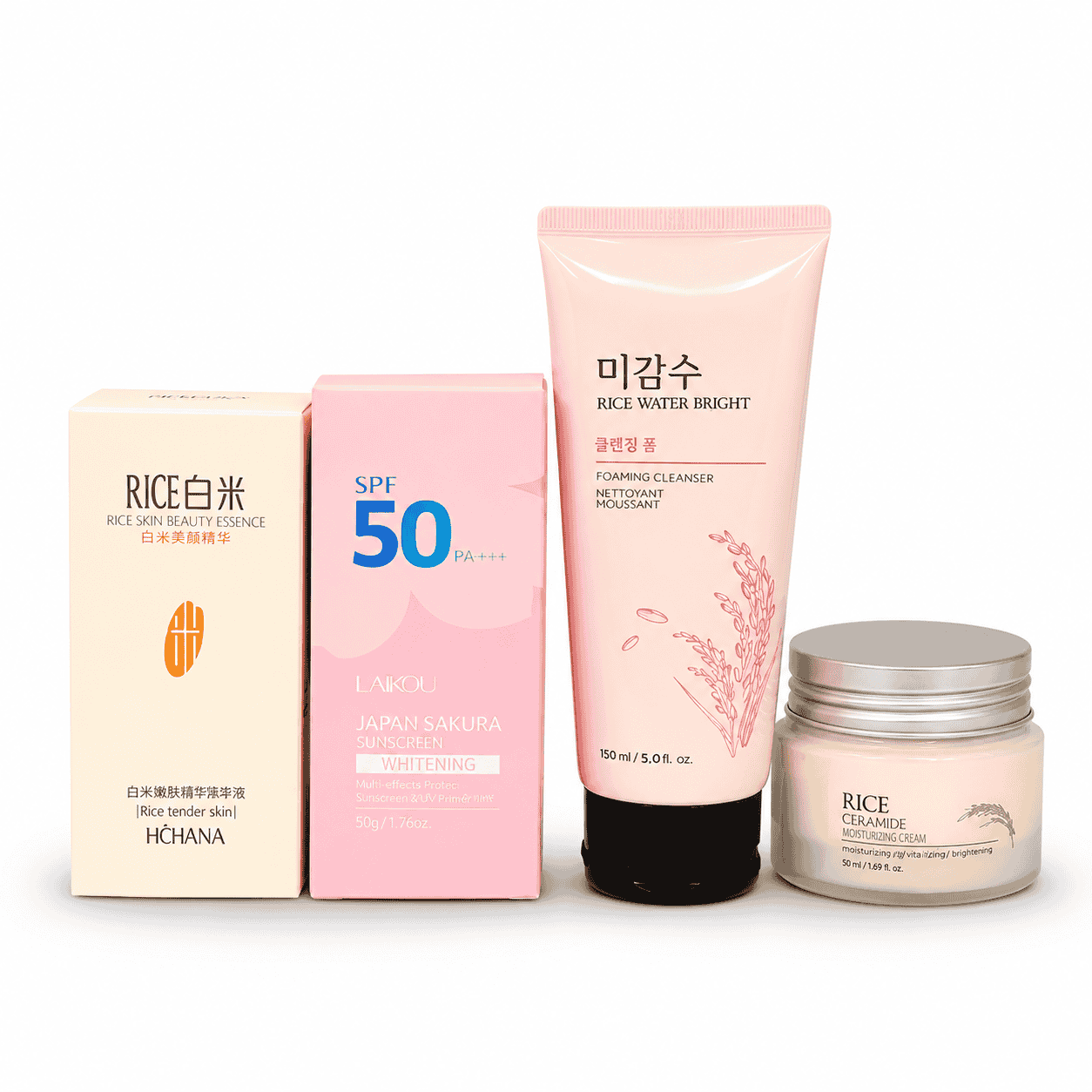 Korean Rise Whitening Combo